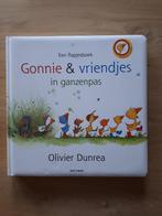 Olivier Dunrea - Gonnie & vriendjes in ganzenpas/flapjesboek, Ophalen of Verzenden, Zo goed als nieuw