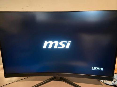 MSI Optix G27C4, Computers en Software, Monitoren, Gebruikt, 151 t/m 200 Hz, DisplayPort, Gaming, Curved, VA, Full HD, Minder dan 1 ms