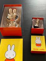 Nijntje verzilverd spaarpot en tandendoosje, Ophalen of Verzenden, Zo goed als nieuw, Metaal of Blik