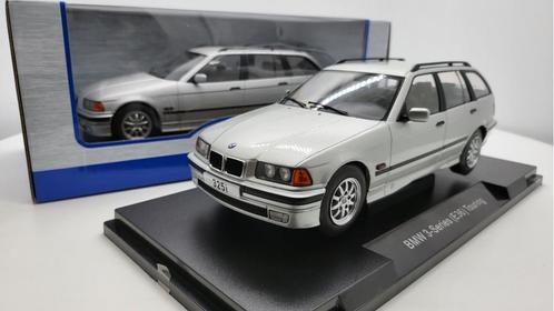 MCG Bmw 3-series E36 Touring zilver metallic, Hobby en Vrije tijd, Modelauto's | 1:18, Nieuw, Auto, Overige merken, Ophalen of Verzenden