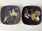 Arabia Kalevala keramische set van 6 platen Raija Uosikkine, Ophalen