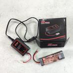 Compacte lader + 2000mAh 7,2V nimh accu (Tamiya HSP Carson), Ophalen of Verzenden, Gebruikt, Schaal 1:10, Onderdeel