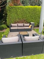 Lounge set gtote bsnk en 4 stoelen., Tuin en Terras, Ophalen, Kunststof, Gebruikt, Loungeset