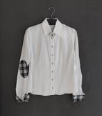 Blouse, Be nice, wit mt. 40 Als Nieuw! erg mooi!, Kleding | Dames, Verzenden, Wit, Nieuw, Be Nice