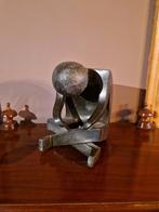 Decoratief beeld "de denker" in steen uit Mbigou, Gabon, Antiek en Kunst, Ophalen of Verzenden