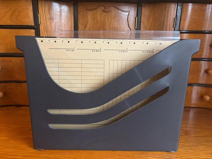 Hangmap organiser – inclusief 5 hangmappen, Diversen, Schrijfwaren, Zo goed als nieuw, Ophalen of Verzenden