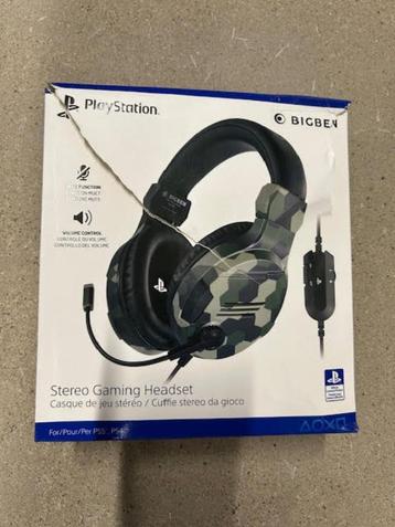 headset BIGBEN PS4 Stereo Gaming Headset V3 Camo beschikbaar voor biedingen
