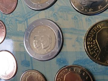 Luxemburg BU set 2014 Dudelange met 2 euro Jean (zeldzaam !) beschikbaar voor biedingen