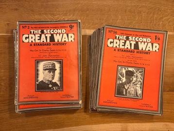 WO2 WW2 Britse tijdschriften veldslagen achtergrondinfo beschikbaar voor biedingen