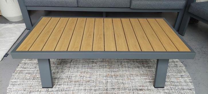 salontafel loungeset, Tuin en Terras, Tuinsets en Loungesets, Nieuw, Loungeset, Aluminium, Bijzettafel, Ophalen