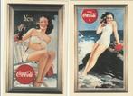 Mooie Pin-up retro-set van Coca-Cola -, Verzamelen, Ansichtkaarten | Themakaarten, Verzenden, 1960 tot 1980, Ongelopen, Cultuur en Media