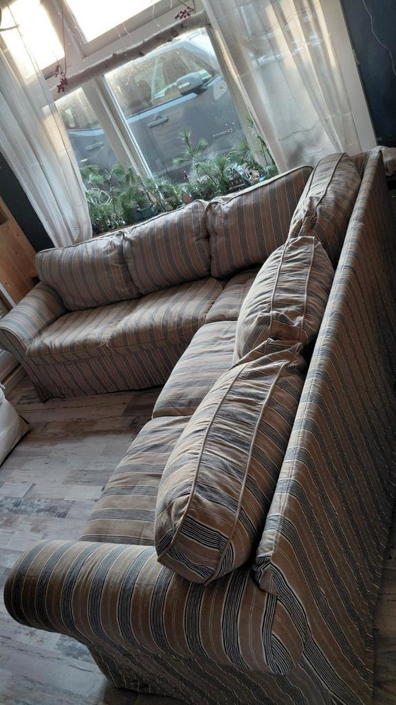 Gratis af te halen hoekbank Ektorp IKEA, Huis en Inrichting, Banken | Complete zithoeken, Gebruikt, Stof, Ophalen of Verzenden