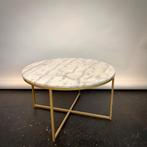 Marmeren Tafel Rond, Ophalen, Gebruikt, 50 tot 100 cm, 50 tot 75 cm