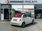 Fiat 500C 0.9 TwinAir Lounge |AIRCO|PARELMOER|ORIG NL|NAP| 3, Euro 5, 86 pk, Gebruikt, Zwart