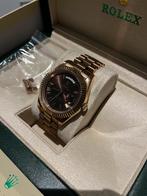 Rolex rose gold Day-Date Chocolate., Goud, Ophalen of Verzenden, Zo goed als nieuw, Rolex