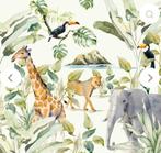 Nieuw Jungle mural behang van Creative LAB Amsterdam, Huis en Inrichting, Stoffering | Behang, Ophalen of Verzenden, Minder dan 10 m²