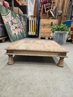Vintage bajot tafel, Ophalen, 50 tot 100 cm, Zo goed als nieuw, Minder dan 50 cm