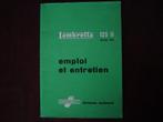 Lambretta 125 Li 1960 scooter emploi et entretien instructie, Ophalen of Verzenden, Overige merken