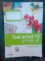 Taal actief werkboek a groep 7, Ophalen of Verzenden, Zo goed als nieuw, Overige niveaus, Nederlands