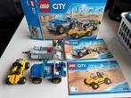 Lego City 60082 - Woestijnracer met 4x4 en Aanhanger, Ophalen of Verzenden, Zo goed als nieuw, Complete set, Lego