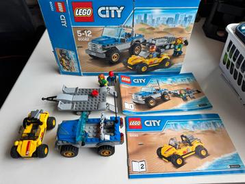 Lego City 60082 - Woestijnracer met 4x4 en Aanhanger beschikbaar voor biedingen