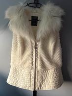 GUESS Witte Bodywarmer met Bontkraag L, Kleding | Dames, Bodywarmers, Guess, Wit, Maat 42/44 (L), Ophalen of Verzenden