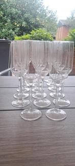 17 Champagneglazen, Ophalen, Zo goed als nieuw, Overige materialen