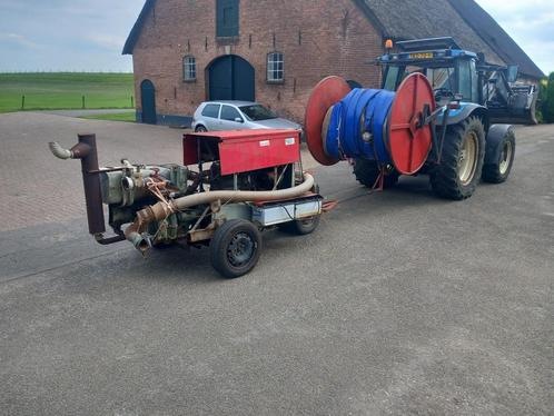 Beregening haspel + motor, Zakelijke goederen, Agrarisch | Werktuigen, Akkerbouw, Bollenteelt, Fruitteelt, Veehouderij, Vollegrondsgroente