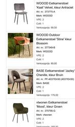 Partij Losse Trendy Stoelen / Barkrukken |  NIEUW IN DOOS, Ophalen of Verzenden, Mega Meubel Outlet, ., .