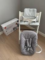 Stokke tripp trapp trip trap kinderstoel met Newborn, Ophalen, Zo goed als nieuw, Meegroeistoel