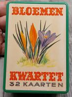 Bloemen Kwartet. Jaren '60., Verzamelen, Speelkaarten, Jokers en Kwartetten, Gebruikt, Ophalen of Verzenden