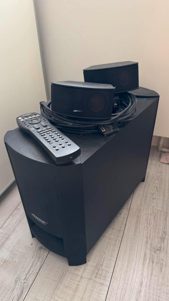 Bose Cinemate GS 2, Audio, Tv en Foto, Home Cinema-sets, Zo goed als nieuw, Overige spelers, 3.1-systeem, 70 watt of meer, Overige merken