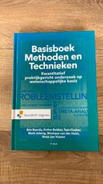 Esther Bakker - Basisboek methoden en technieken (6e druk), Ophalen of Verzenden, Zo goed als nieuw, Esther Bakker; Ben Baarda; Tom Fischer; Mark Julsing