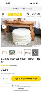 Nieuw Xenos Ubud Bankje, Ophalen, Nieuw, Hout