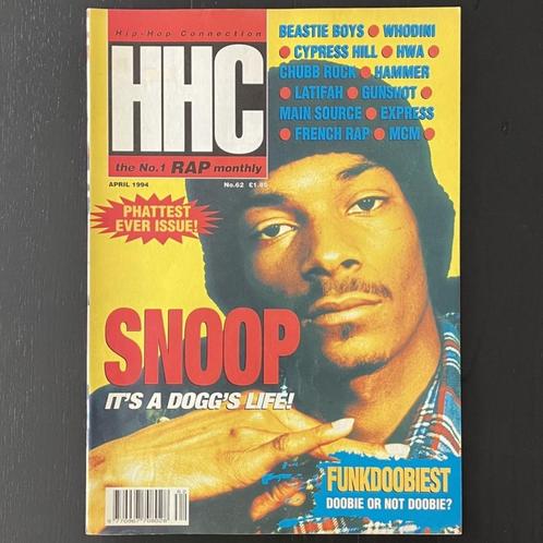 Hip-Hop Connection nr. 62 (April 1994, UK, Engels), Boeken, Tijdschriften en Kranten, Gelezen, Muziek, Film of Tv, Ophalen of Verzenden