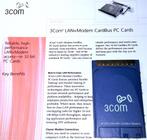 3Com 3C3FEM656 C PCMCIA netwerkkaart LAN 56K Xjack PC Card