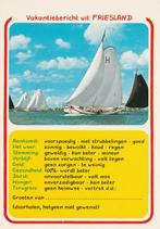 FRIESLAND Vakantiebericht., Verzamelen, Ansichtkaarten | Nederland, Verzenden, 1980 tot heden, Ongelopen, Friesland