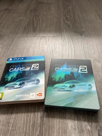 PlayStation 4 (PS4) game Project Cars 2 Limited Steelbook beschikbaar voor biedingen