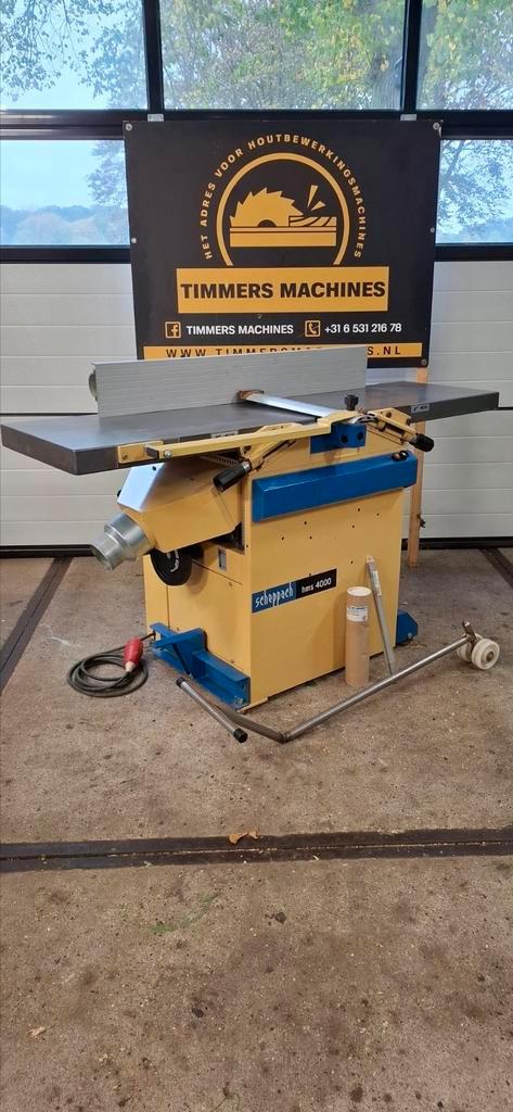 Scheppach vlakvandiktebank 410mm CE geremd vandiktebank, Doe-het-zelf en Verbouw, Schaafmachines, Zo goed als nieuw, Ophalen of Verzenden