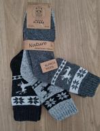 3 Paar Dikke Alpaca Wollen Sokken Winter Maat 41-47, Overige kleuren, Nieuw, Overige maten, Ophalen of Verzenden