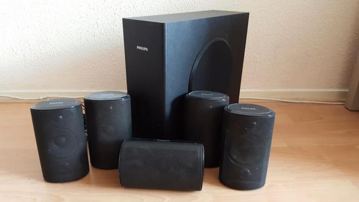 Philips HTS3520 5.1 Speakerset, Audio, Tv en Foto, Home Cinema-sets, Gebruikt, 5.1-systeem, Philips, Ophalen