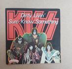 Kiss - Dirty Livin' /Sure Know Something, 7 inch, Single, Ophalen of Verzenden, Zo goed als nieuw