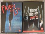 Friday the 13th & Friday the 13th part 2, in nieuwstaat!, Cd's en Dvd's, Dvd's | Horror, Boxset, Zo goed als nieuw, Verzenden