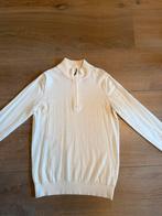 The Society Shop 1/4 zip trui off white, Ophalen of Verzenden, Zo goed als nieuw, Maat 46 (S) of kleiner, Wit