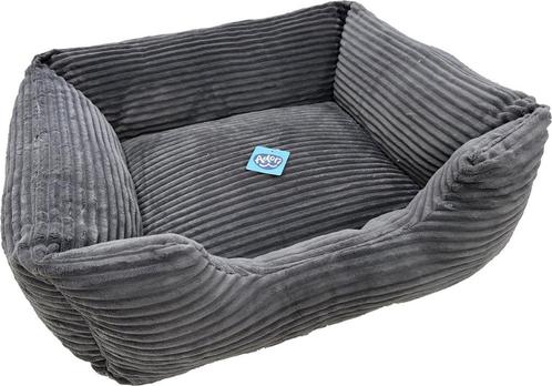 Hondenmand Ribstof antraciet grijs div. maten vanaf € 13,95, Dieren en Toebehoren, Hondenmanden, Nieuw, Ophalen of Verzenden