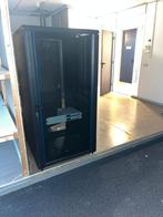 patchkast met glazendeur 19 inch, Ophalen, Zo goed als nieuw, Glas, Plaatstaal