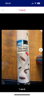 Spray ongedierte, Ophalen