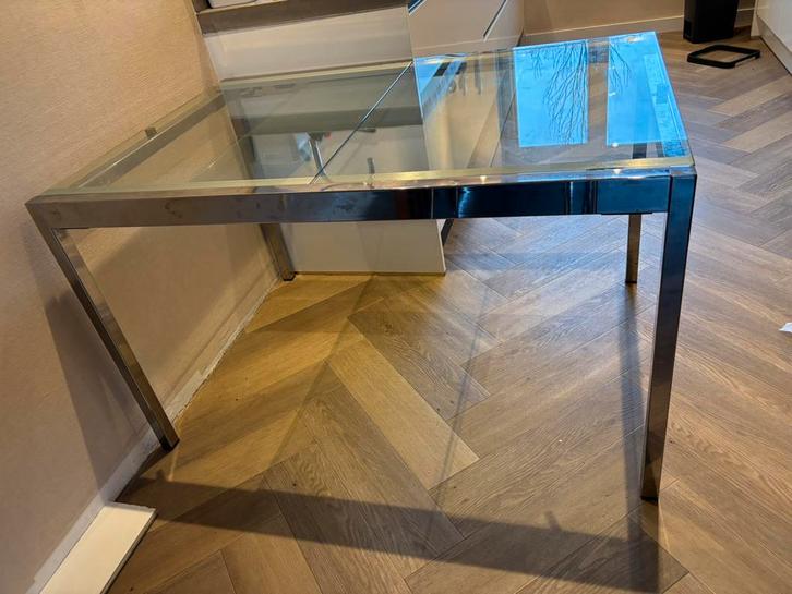 Ikea Glivarp uitschuifbare eettafel, Huis en Inrichting, Tafels | Eettafels, Gebruikt, 50 tot 100 cm, 150 tot 200 cm, Vijf personen of meer