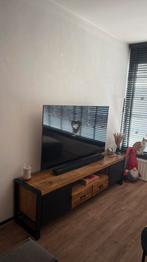 Tv meubel mangohout, Huis en Inrichting, Kasten | Televisiemeubels, Ophalen, Zo goed als nieuw, 25 tot 50 cm, 150 tot 200 cm