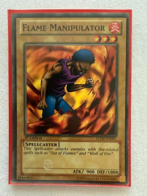 Flame Manipulator 4 yugioh, Hobby en Vrije tijd, Verzamelkaartspellen | Yu-gi-Oh!, Zo goed als nieuw, Losse kaart, Verzenden